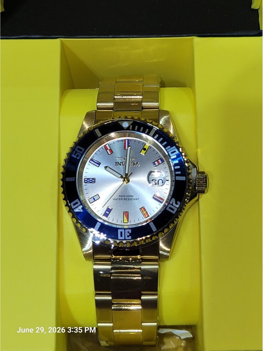 Authentic Invicta 49886 Quartz Watch Silver Dial Stainless Steel 40mm Men's New